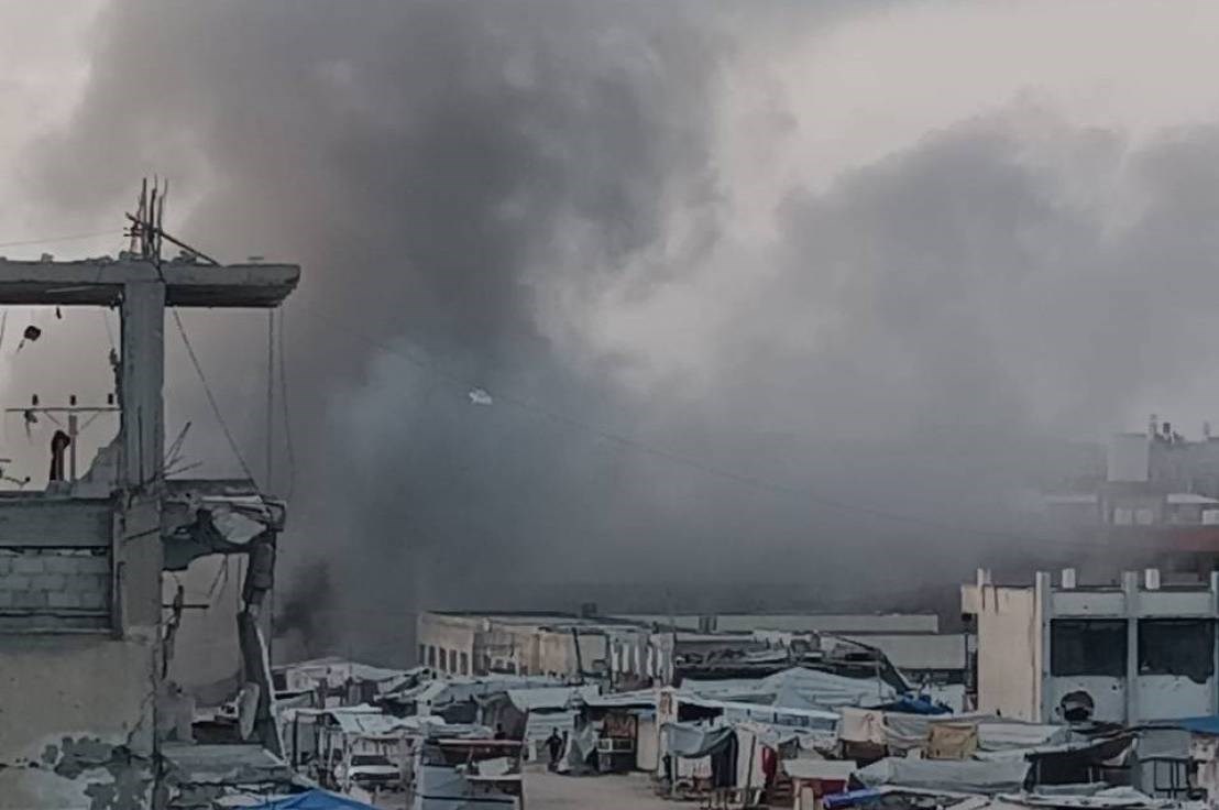 حملات هوایی و توپخانه‌ای ارتش رژیم صهیونیستی به خان یونس